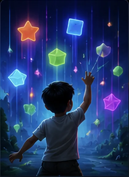 Catch the Falling Shapes game artwork