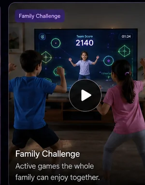 Family Challenge video placeholder
